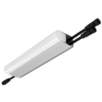 KEO PL-ARH-Линия М 2 пикс. RGBW DMX 5 250мм (Профиль, транзитное штепсельное подключение) 24V DC