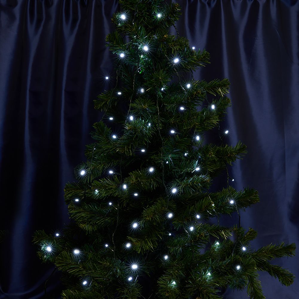 Светодиодная гирлянда CL07 линейная 40м + 3м 230V 2700K / 5000К