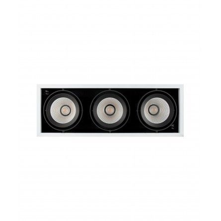 SPOT MULTI 3 x 30W WT/BK