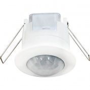 Датчик движения ИК встраиваемый 500w 360 градусов 6м IP20 белый (SEN50 бел.)