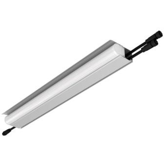 KEO PL-ARH-Линия М 4 пикс. RGBW DMX 9 500мм (Профиль, козырек, транзитное штепсельное подключение) 24V DC