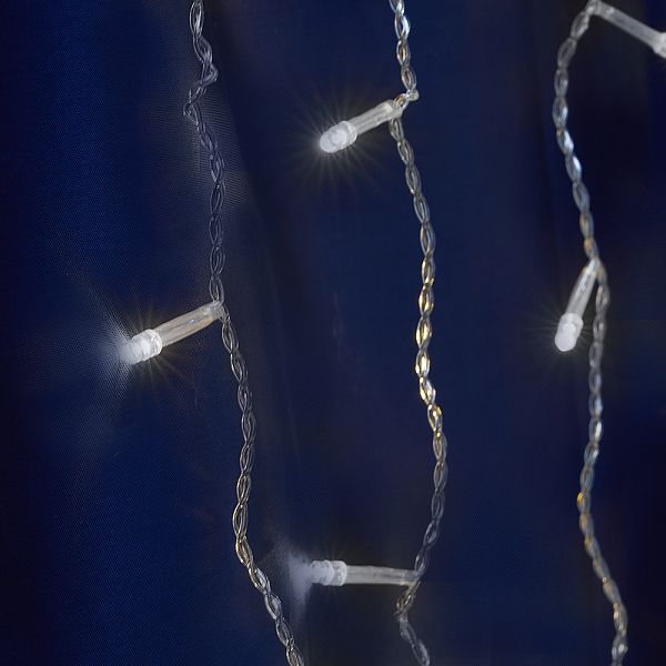 Светодиодная гирлянда CL22 бахрома, 4,5м*0,8м+ 3м