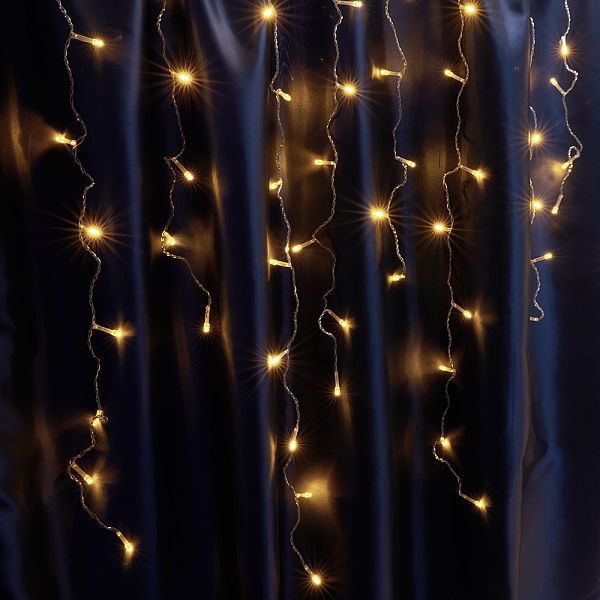 Светодиодная гирлянда CL22 бахрома, 4,5м*0,8м+ 3м