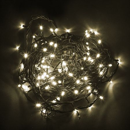 Гирлянда линейная CL34 линейная, 10 м +1.5м 230V 2700K / 5000К c эффектом стробов