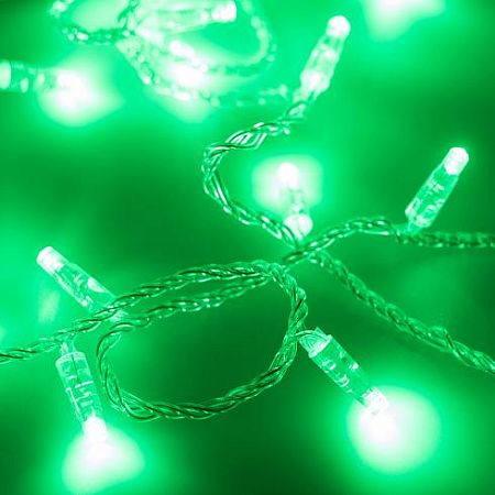 Светодиодная гирлянда ARD-STRING-CLASSIC-10000-CLEAR-100LED-FLASH GREEN