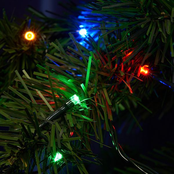 CL43 Гирлянда линейная, 200 LED мультиколор, статичная, 20 м +1.5м