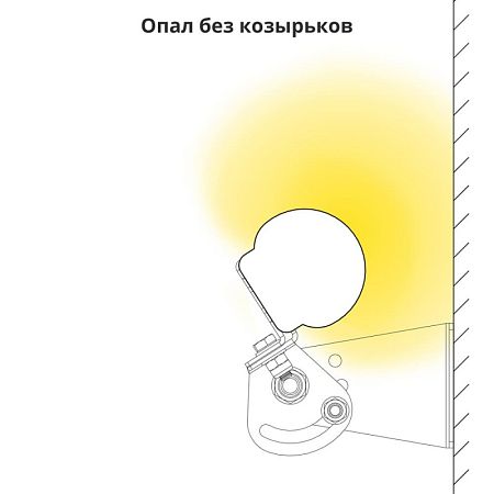 KEO PL Козырек 1 шт. 243мм (KEO PL-ARH-Линия)
