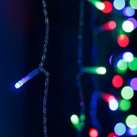 Светодиодная гирлянда ARD-CURTAIN-HOME-2000x2500-CLEAR-300LED RGB