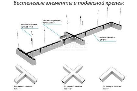 LEDeffect СТРЕЛА 80 1950мм