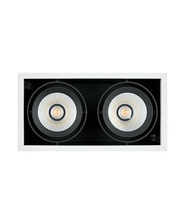 SPOT MULTI 2 x 30W WT/BK