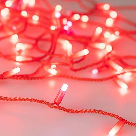 Светодиодная гирлянда ARD-STRING-CLASSIC-10000-RED-100LED-MILK-FLASH Red