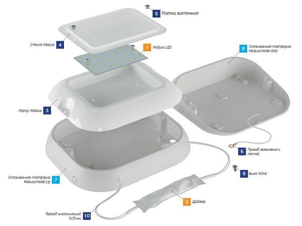 LuxON Meduse 10W