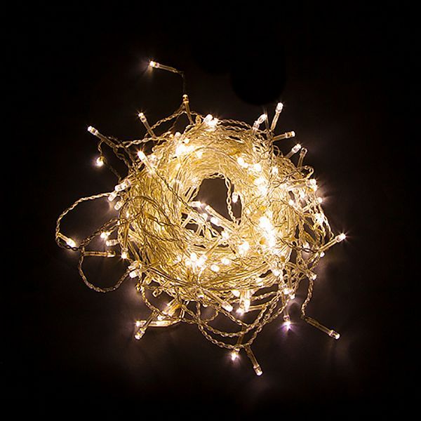 Светодиодная гирлянда CL21 занавес, статичная, 3*2м + 3м 230V