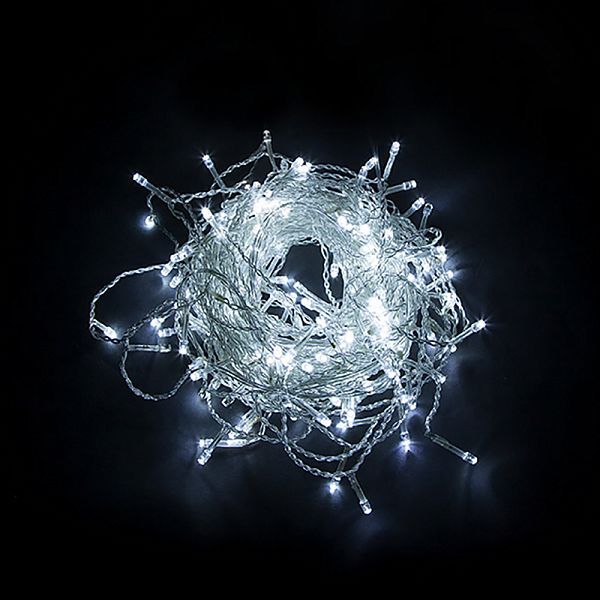 Светодиодная гирлянда CL21 занавес, статичная, 3*2м + 3м 230V