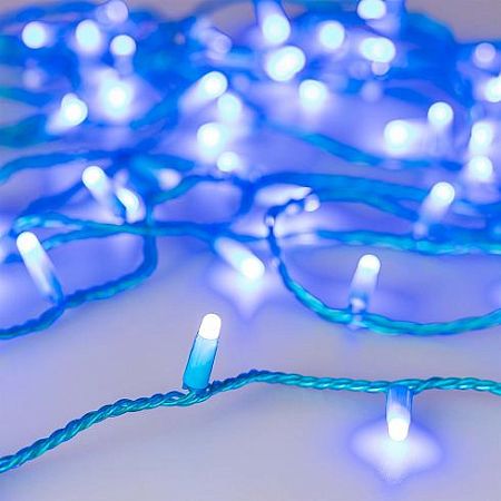 Светодиодная гирлянда ARD-STRING-CLASSIC-10000-BLUE-100LED-MILK-FLASH Blue