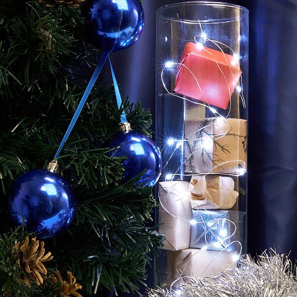 Светодиодная гирлянда CL575 Роса, статичная, 5м USB 2700K / 5000К