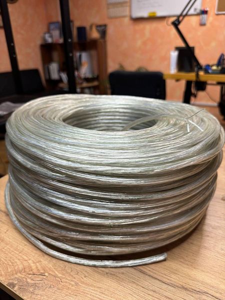 Провод ПВХ 4х0.75 круглый декоративный прозрачный