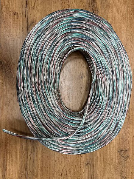 Провод ПВХ 5х0.75 круглый декоративный прозрачный