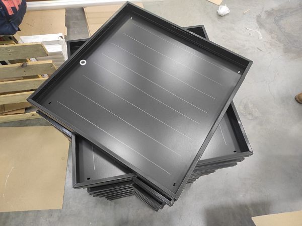 KEO Армстронг с равномерной засветкой 40W Черный корпус