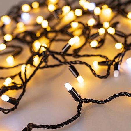 Светодиодная гирлянда ARD-STRING-CLASSIC-10000-BLACK-100LED-MILK-FLASH