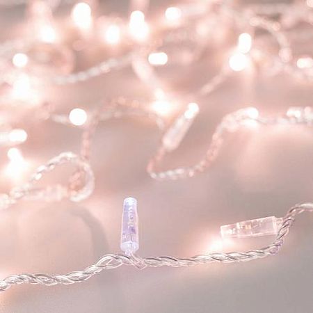 Светодиодная гирлянда ARD-STRING-CLASSIC-10000-CLEAR-100LED-FLASH Rose Gold