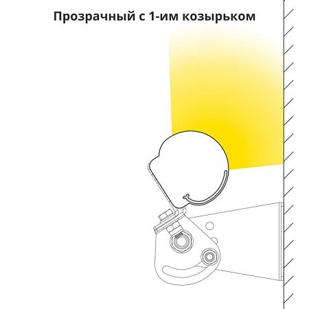 KEO PL Козырек 1 шт. 776мм (KEO PL-ARH-Линия)