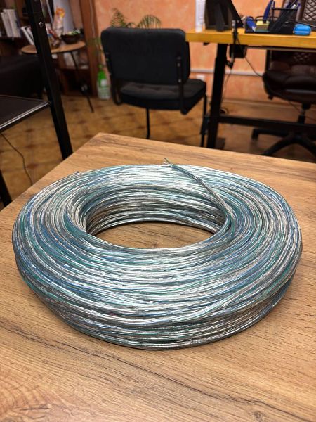 Провод ПВХ 3х0.5 круглый декоративный прозрачный