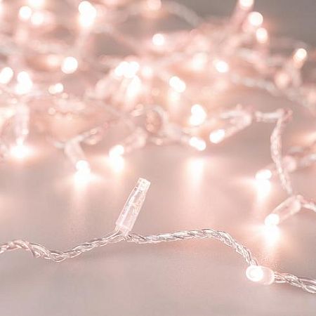 Светодиодная гирлянда ARD-STRING-CLASSIC-1000-CLEAR-100LED-PULSE Rose Gold