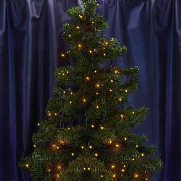 Светодиодная гирлянда CL08 линейная 60м + 3м 230V 2700K / 5000К