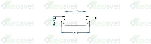 Профиль алюминиевый AL-31549