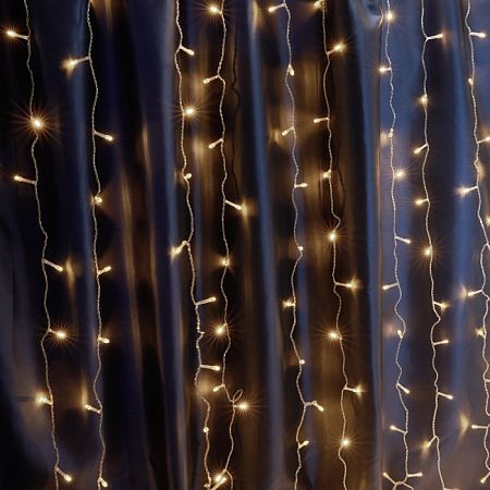 Светодиодная гирлянда CL19 занавес 21,5м + 3м 230V 2700К / 5000К, статичная