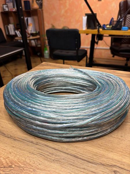 Провод ПВХ 3х0.5 круглый декоративный прозрачный