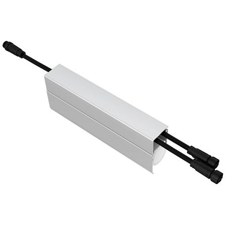 KEO PL-ARH-Линия М 1 пикс. RGBW DMX 4 200мм (Профиль, козырек, транзитное штепсельное подключение) 48V DC